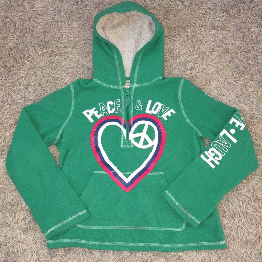 Old Navy Girls Green Sweater